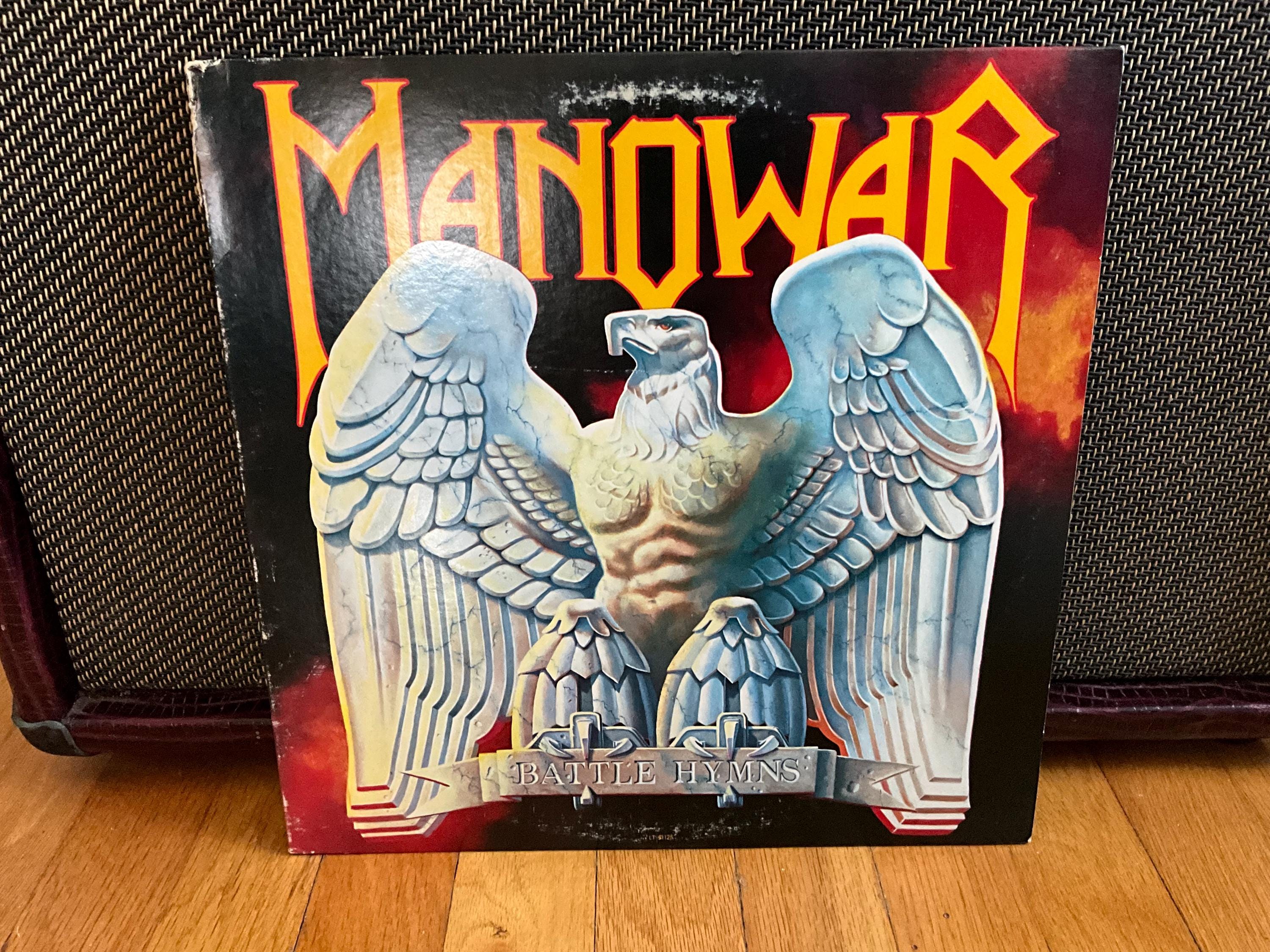 帯付 Manowar Battle Hymns マノウォー 地獄の鎮魂歌 見本盤・地獄の鎮魂歌 マノウォー Battle Hymns Manowar マノウォー