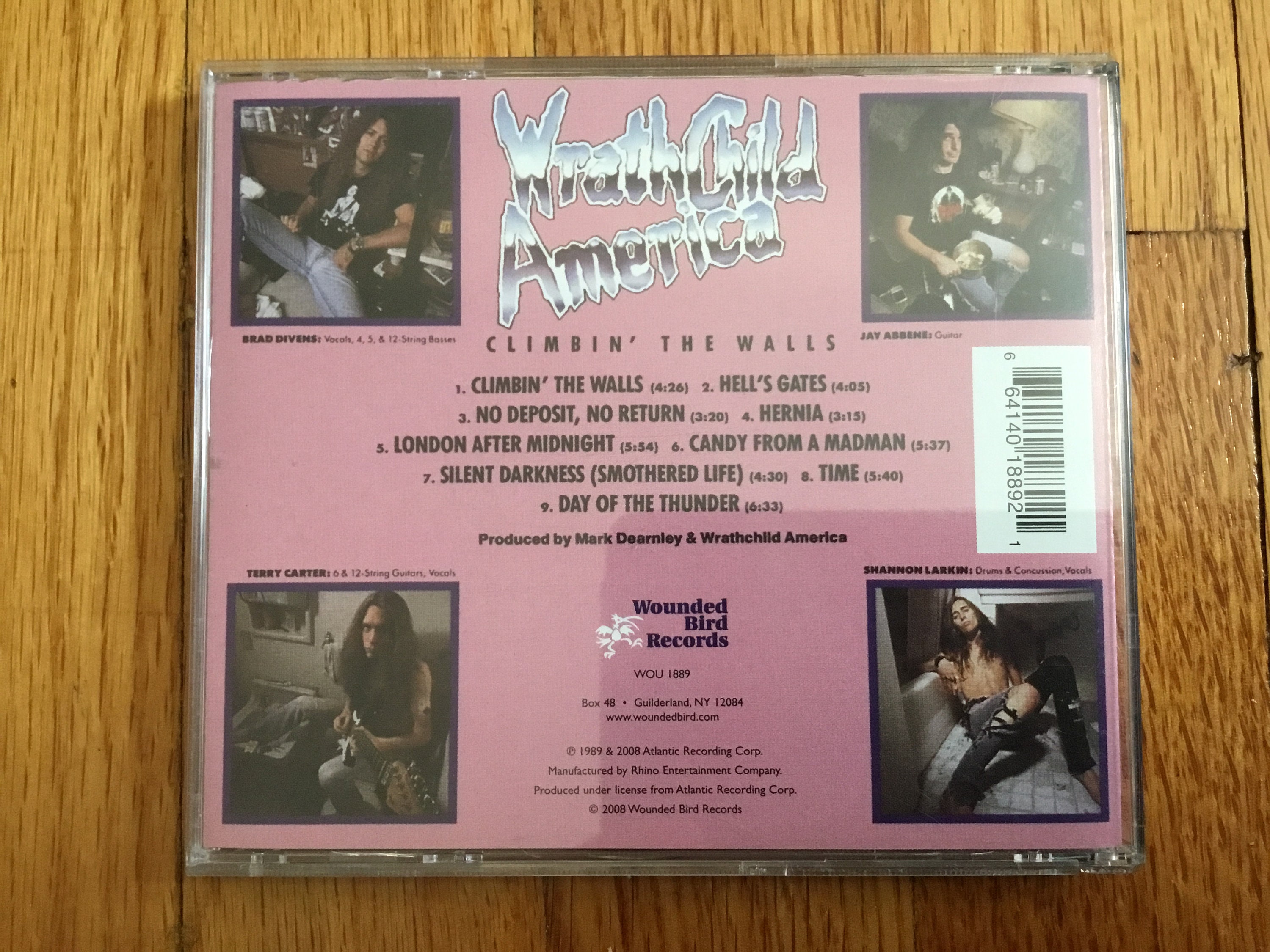 Wrathchild America Climbin' the Walls LP Reissue - Etsy