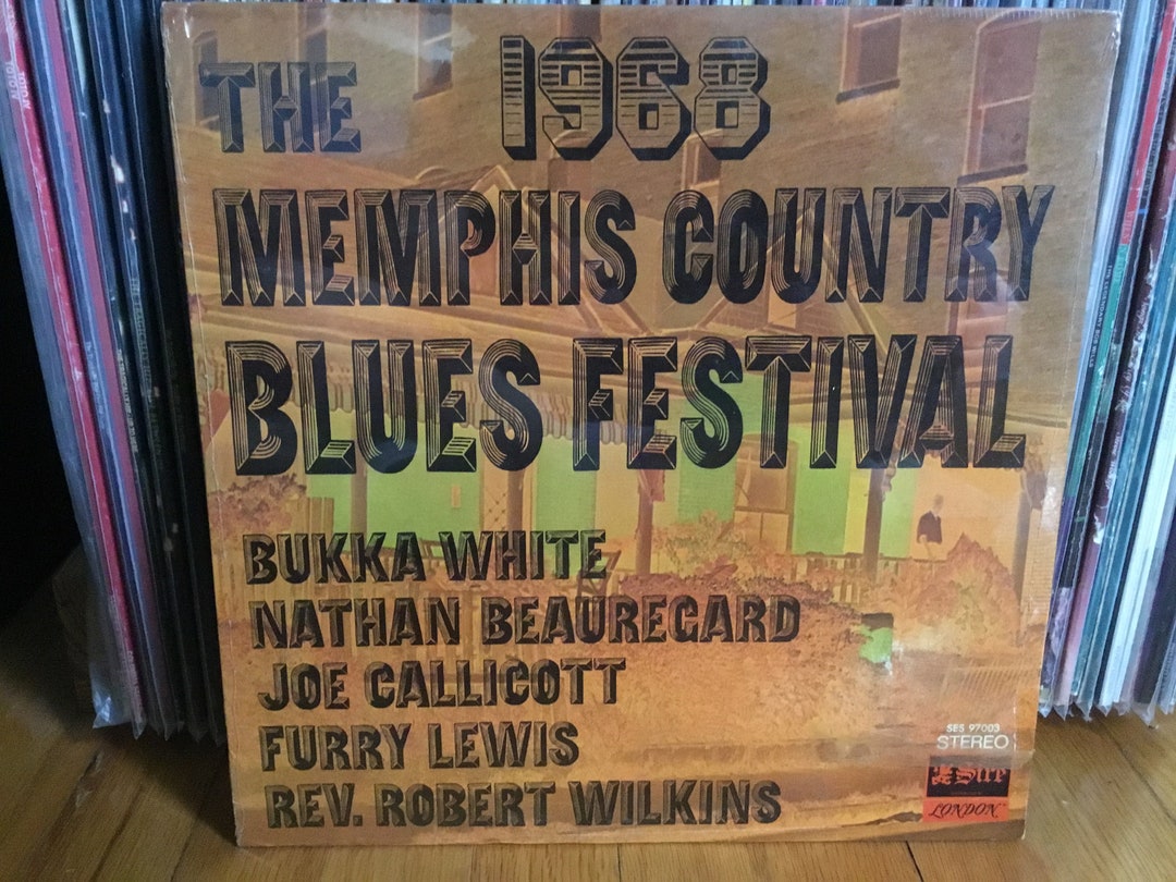 Sealed 1968 Memphis Country Blues Festival LP SES 97003 London Etsy
