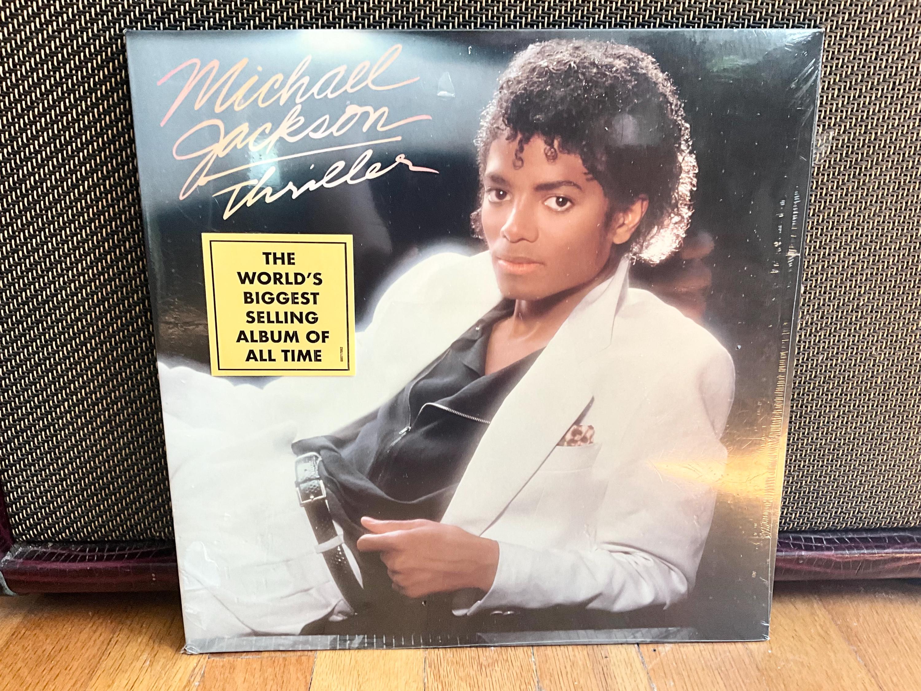Michael Jackson “thriller” Lp Sealed Reissue - Etsy