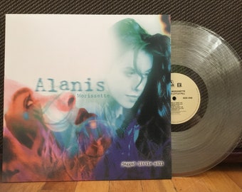 Alanis Morisette Jagged Little Pill LP Clear Vinyl Reissue