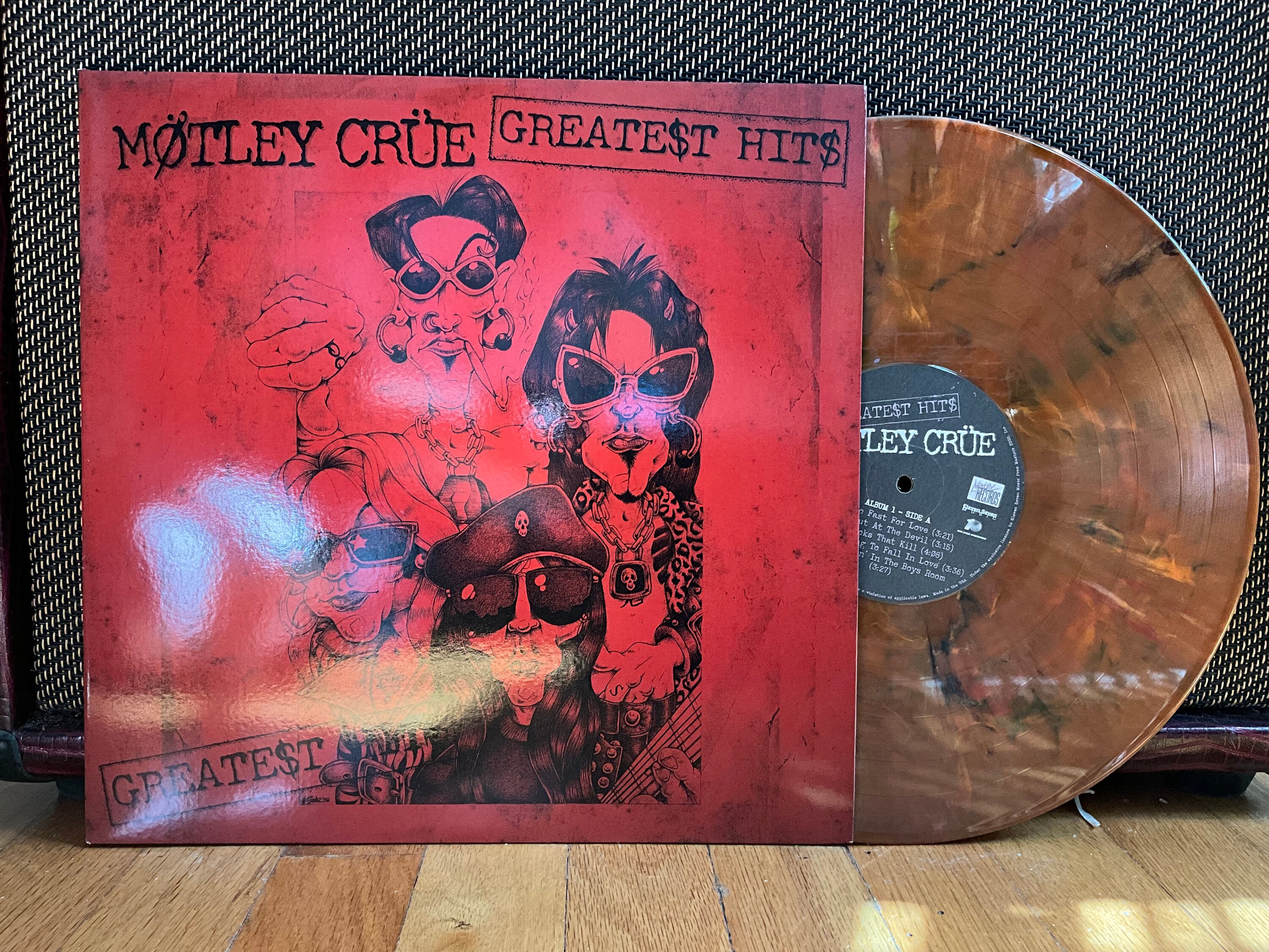 Motley Crue greatest Hits LP Vinyl Marble Vinyl - Etsy
