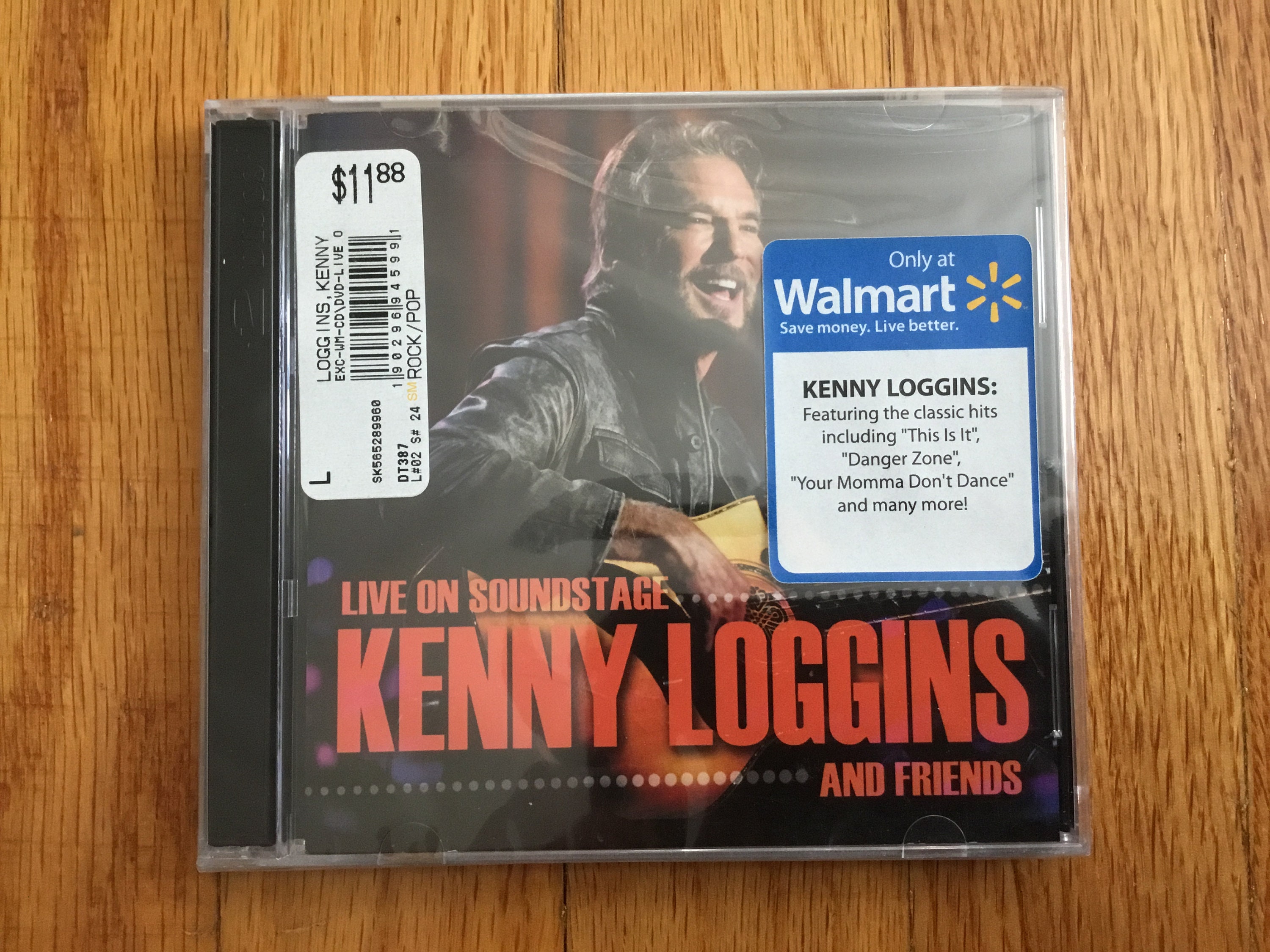 CD+DVD Kenny Loggins Live on Soundstage KENNY LOGGINS AND