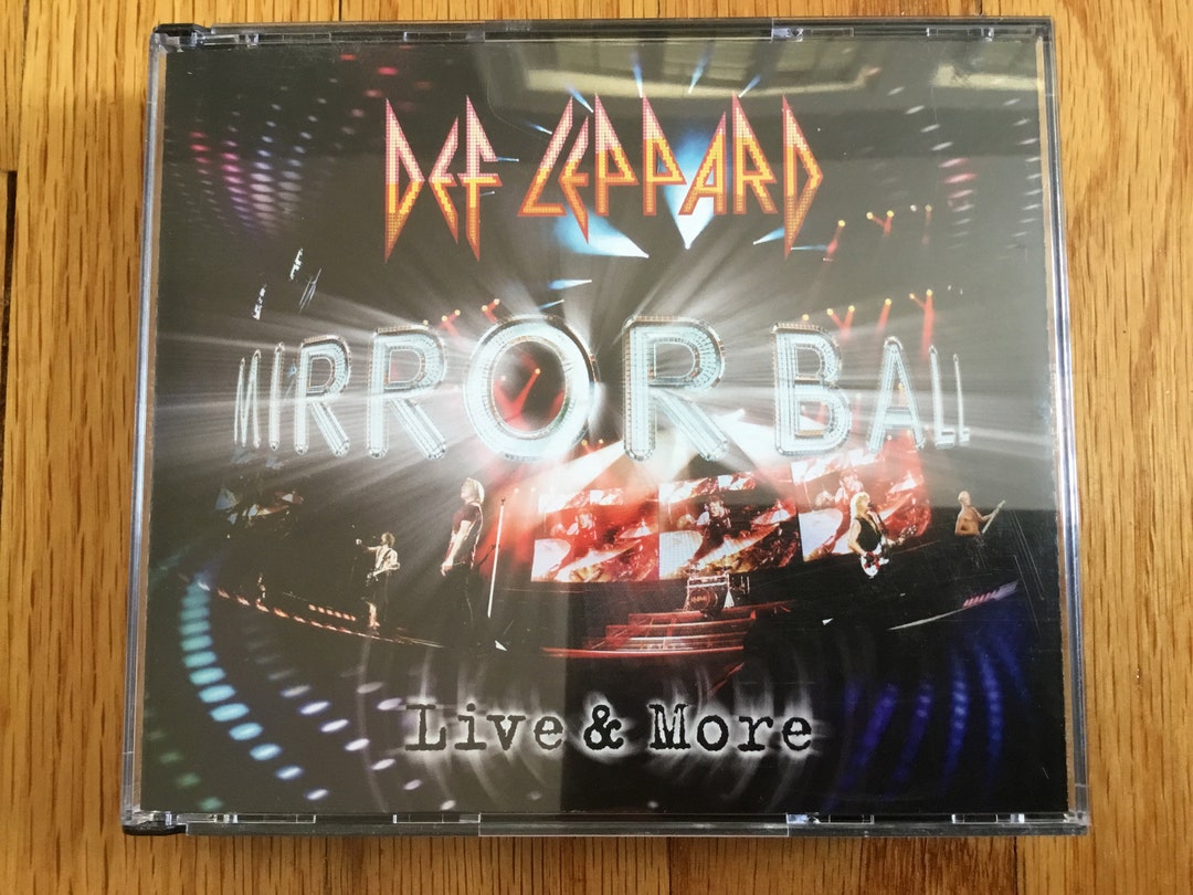 Def Leppard Mirror Ball Live & More 2 Cd Set Etsy