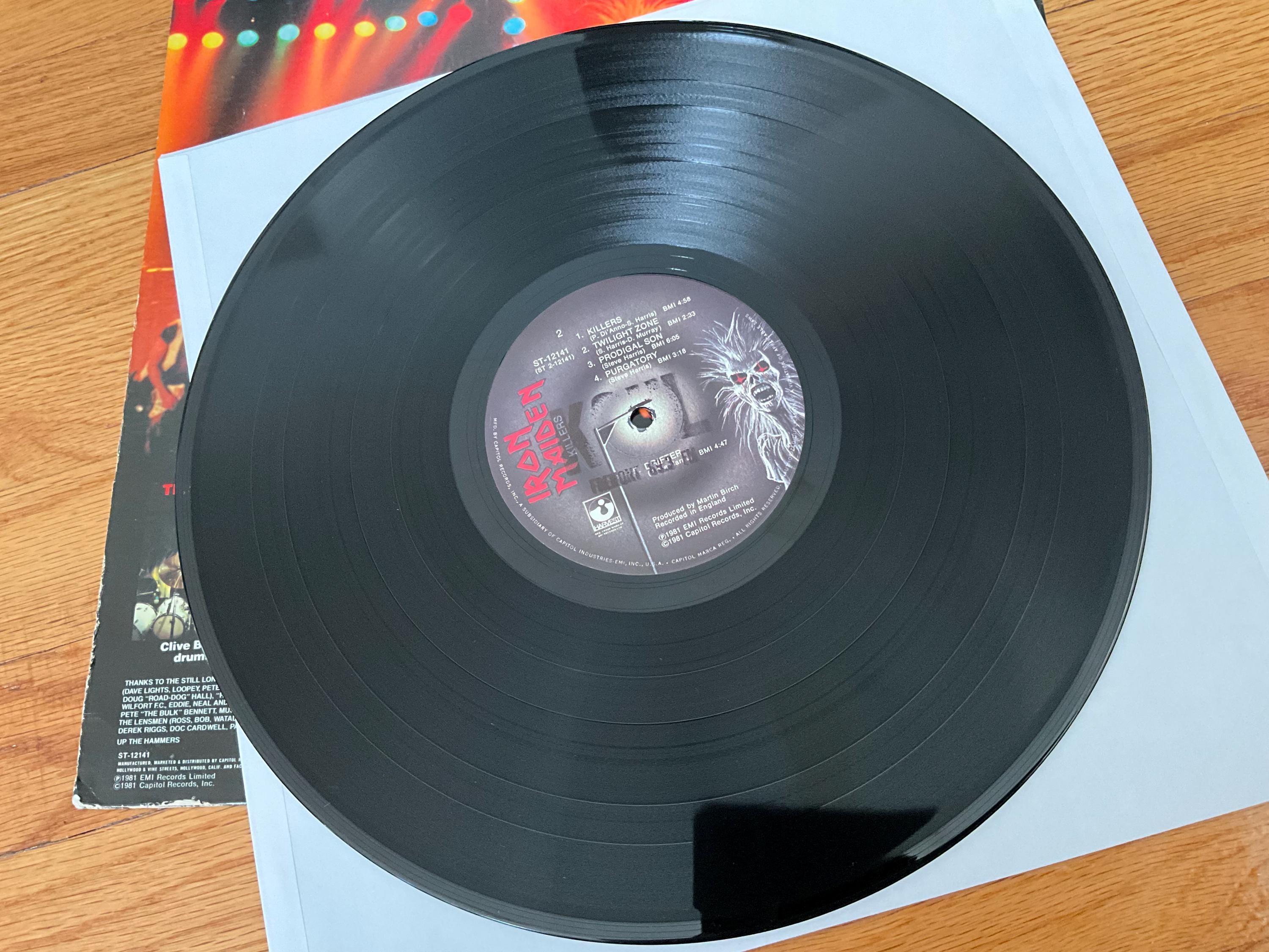 Iron Maiden “killers” LP Radio Promo Vintage Record - Etsy