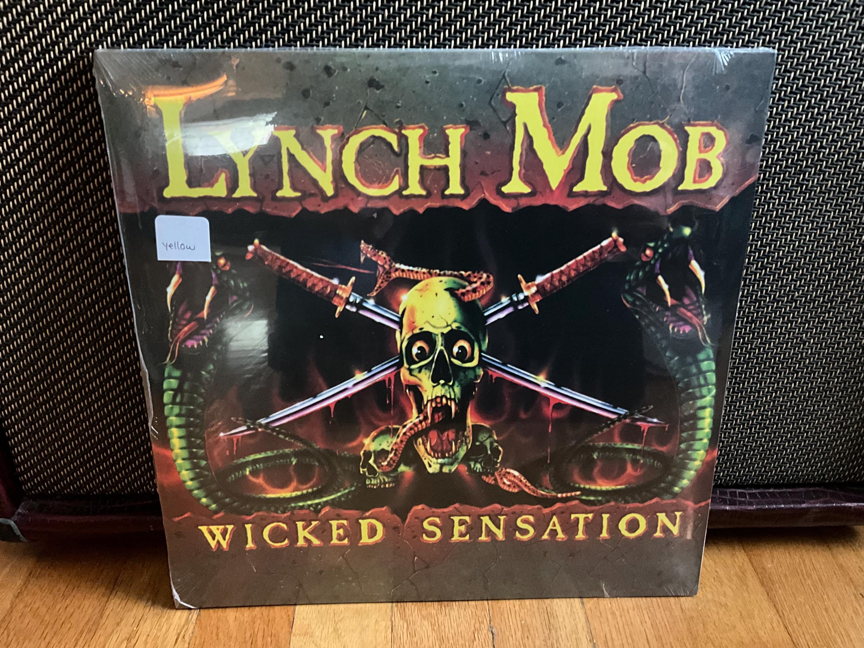Lynch Mob “wicked Sensation” LP Yellow Vinyl Reissue - Etsy