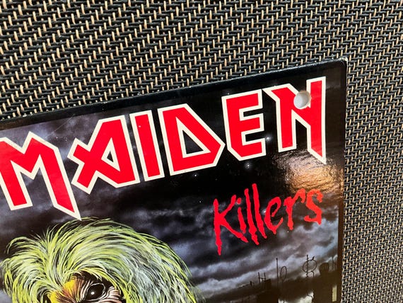 Iron Maiden “killers” LP Radio Promo Vintage Record - Etsy