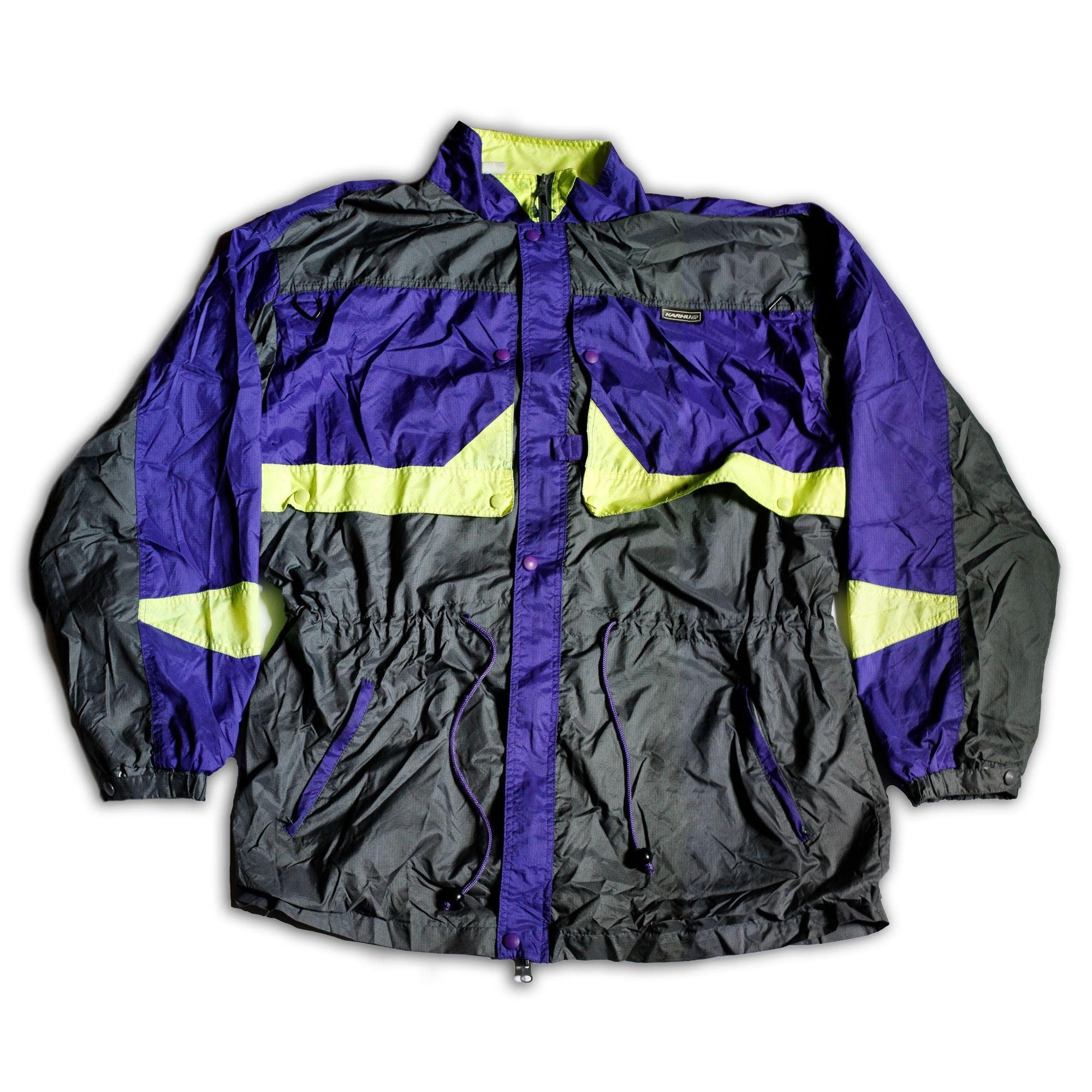 purple activewear jacket