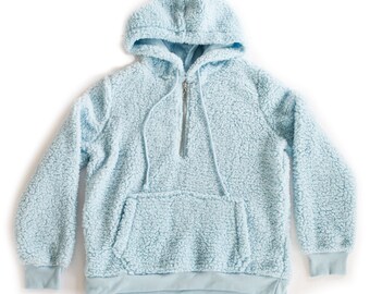 vintage sherpa hoodie