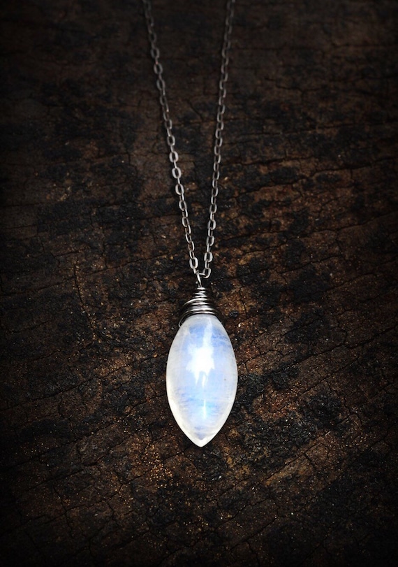 Moonstone Sunstone TREEHOUSE JEWELRY HANDMADE IN HAWAII WITH