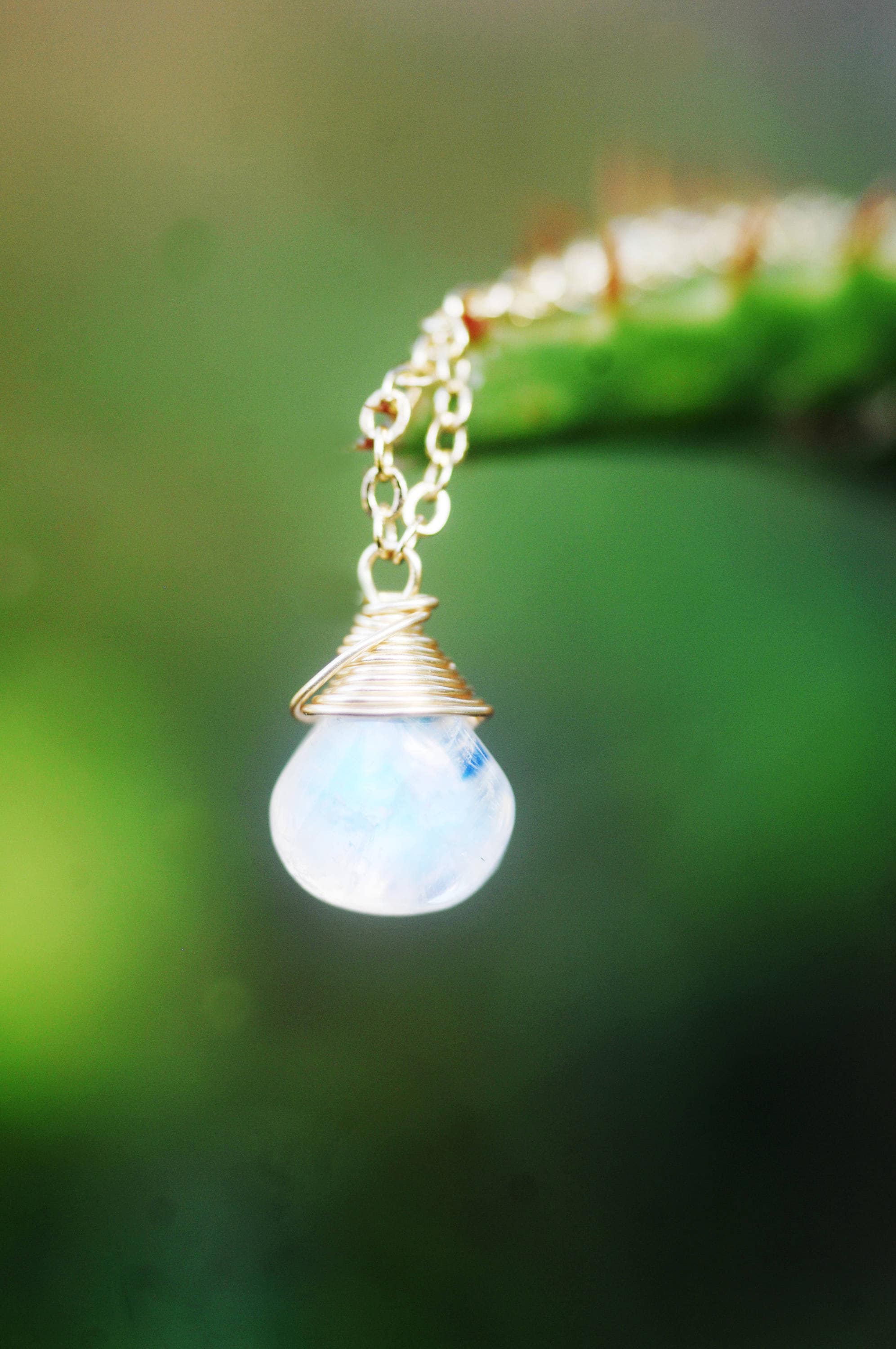 clearing cheaper sales online Rainbow Moonstone drop