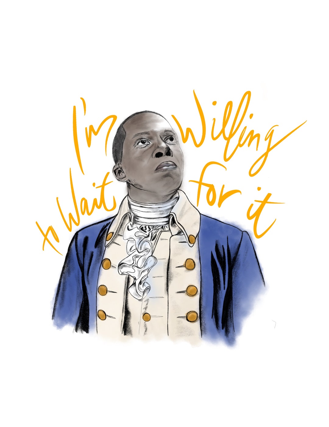 Leslie Odom Jr. aaron Burr i'm