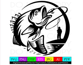 Fishing lure tumbler svg | Etsy