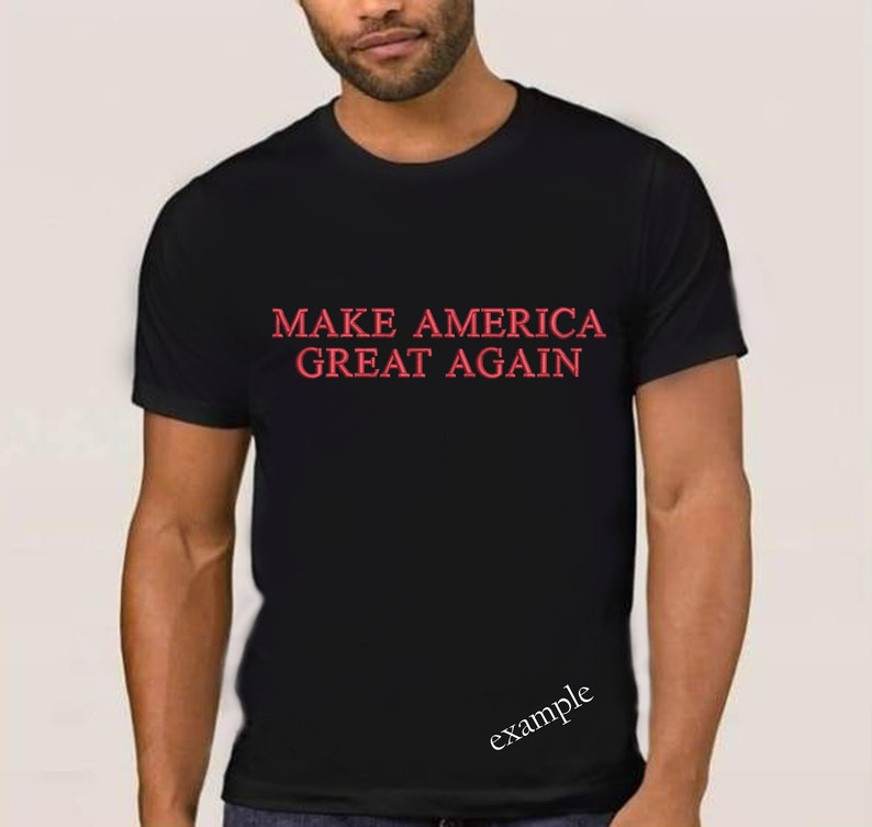 MAGA Make America Great Again Machine Embroidery pattern | Etsy