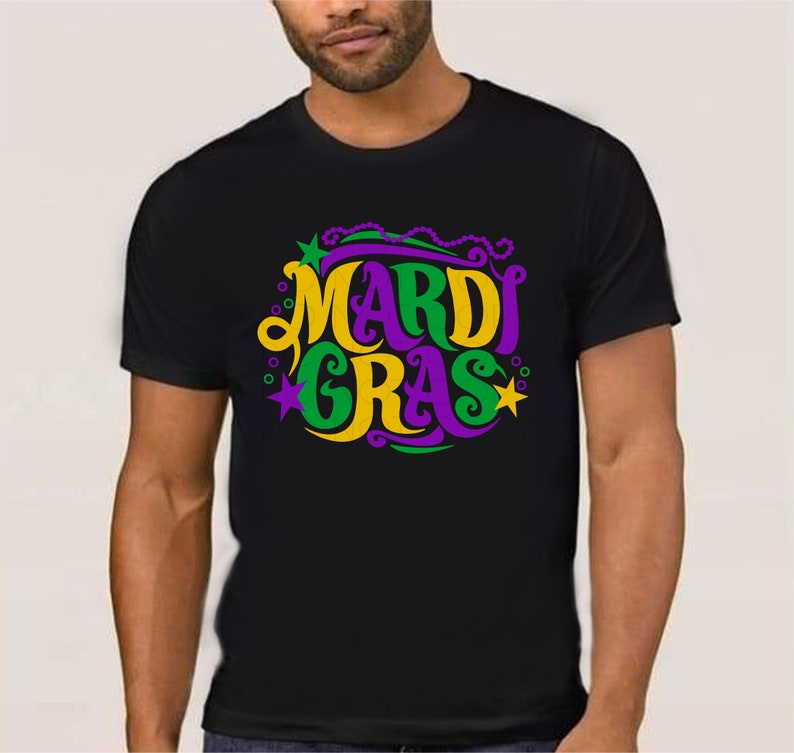 mardi gras print t shirts