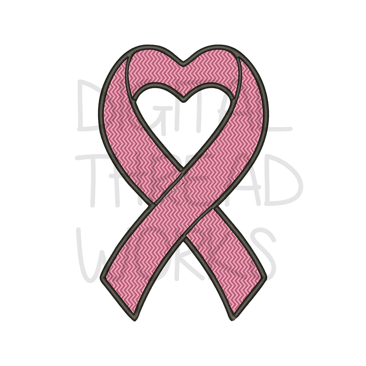 Heart Ribbon tattoo. #ribbon #heart #cancer #brestcancer #…