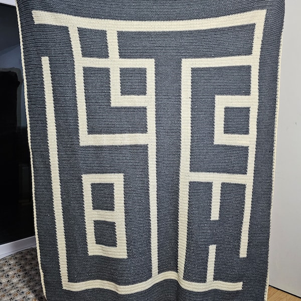 Bitch single crochet blanket pattern