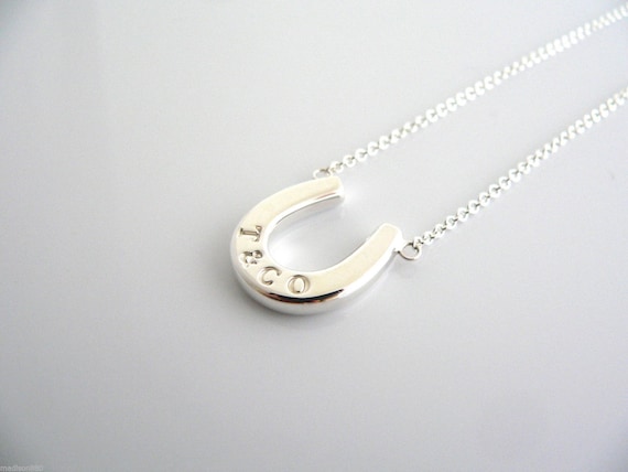 Tiffany horseshoe deals necklace
