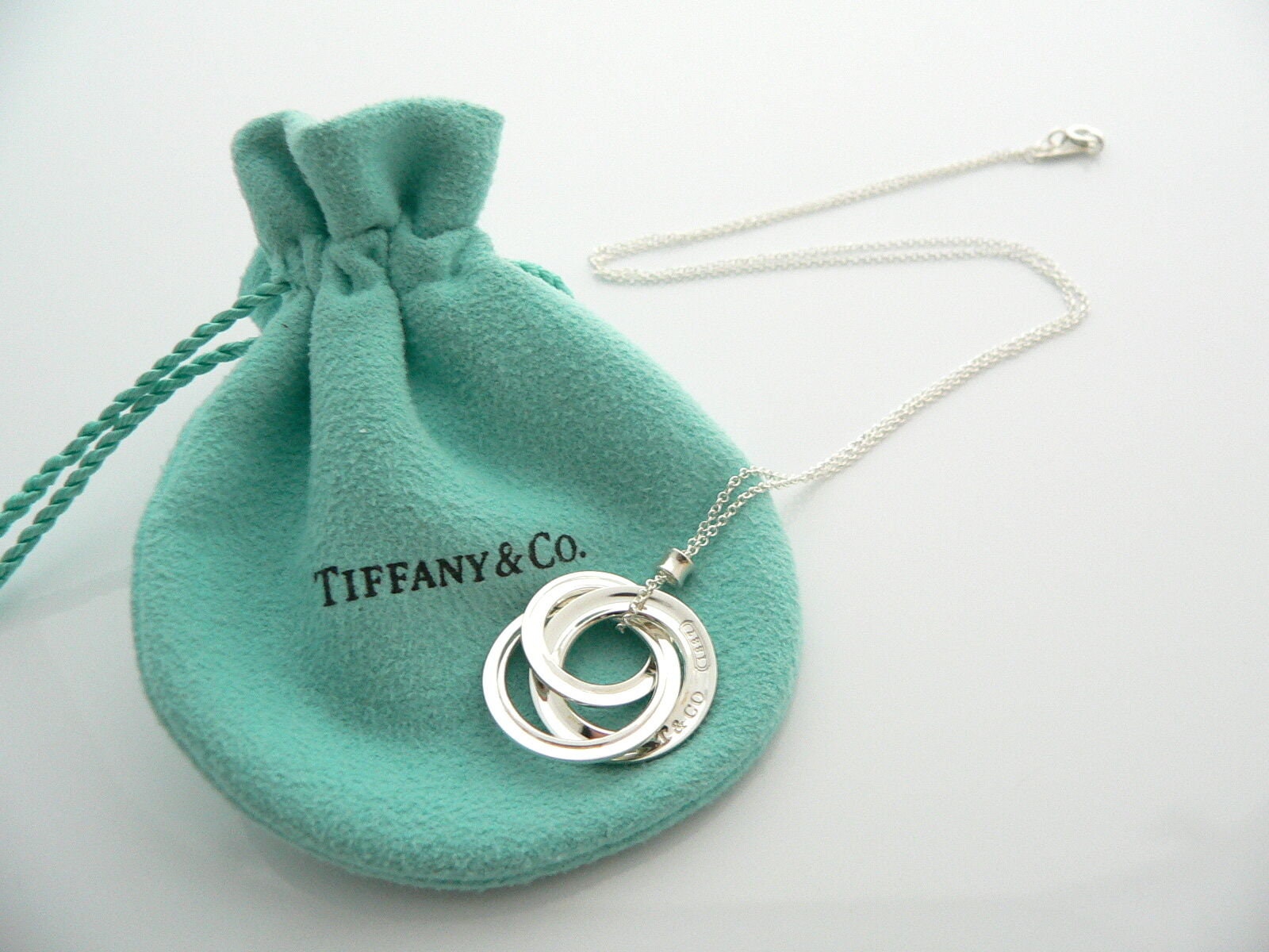 Tiffany's interlocking circles necklace sale