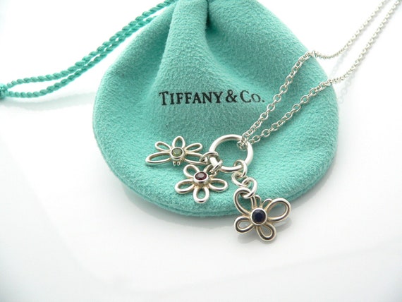 Tiffany And Co Silver Flower Butterfly Dragonfly … - image 3