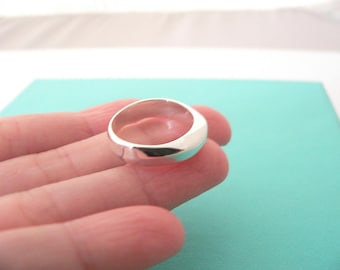 Tiffany & Co Silver Twist Ring Band Sz 6.5 Twirl Gift Love Statement Art Jewelry Anniversary Christmas Birthday Graduation Classic 925