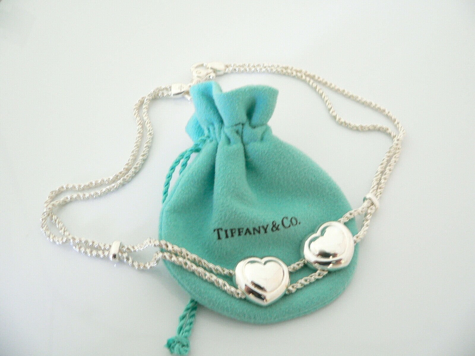 Large XL Double Two Puff Heart Rope 
