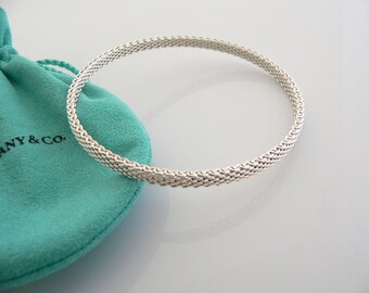 Tiffany and Co Silver Somerset Mesh 