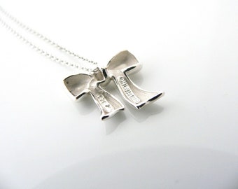 ★ROSEMONT★ Silver Ribbon Necklace RA24C36K V-378497604_2_565.jpg?pristine