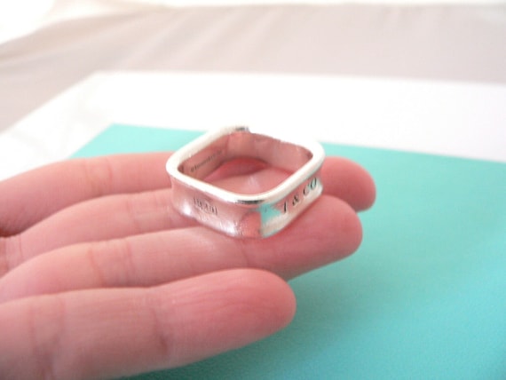 Tiffany square shop ring