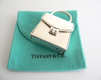Buy Tiffany & Co Silver Purse Handbag Pill Box Case Container Rare Online  in India 