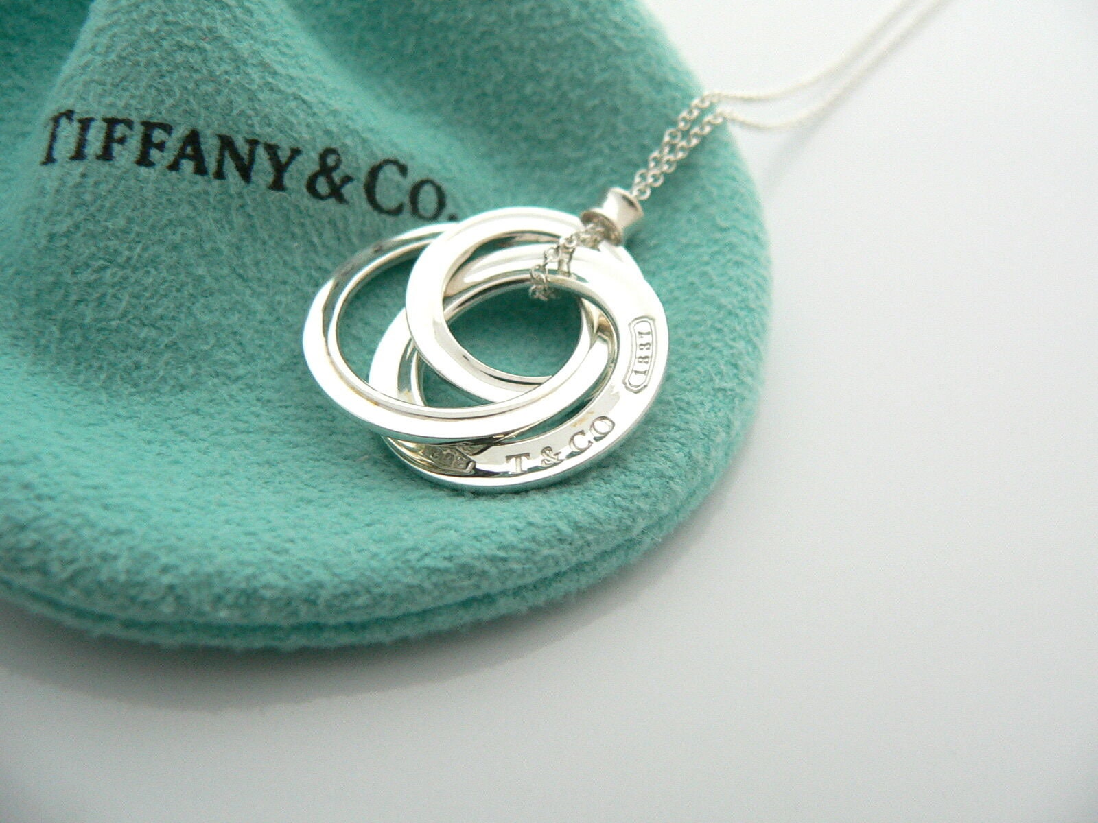 Tiffany and clearance co interlocking necklace