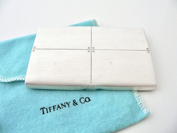 Tiffany And Co Streamerica Silver Business Card H… - image 5