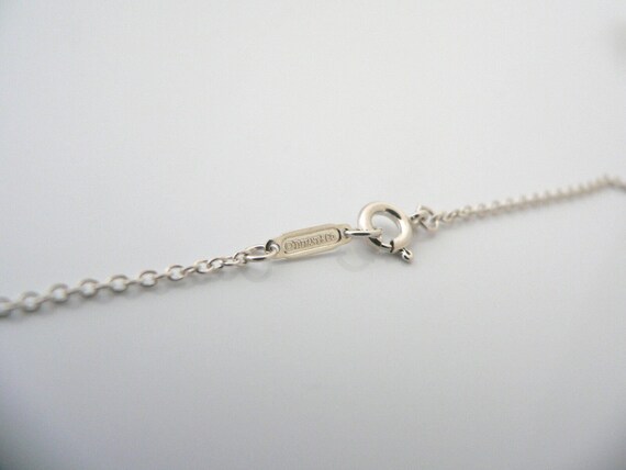 Tiffany And Co Silver Folded Heart Love Necklace … - image 5