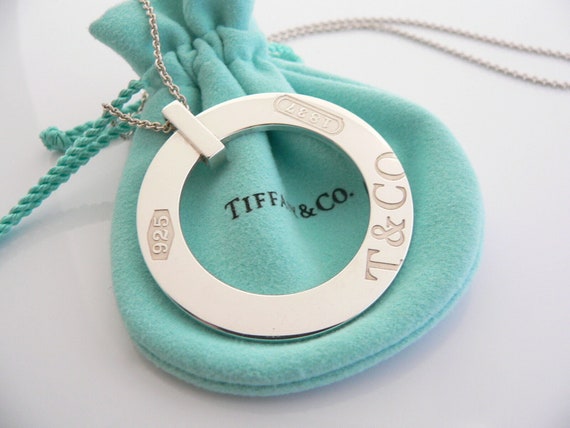 Circle Round Necklace Pendant - Etsy 