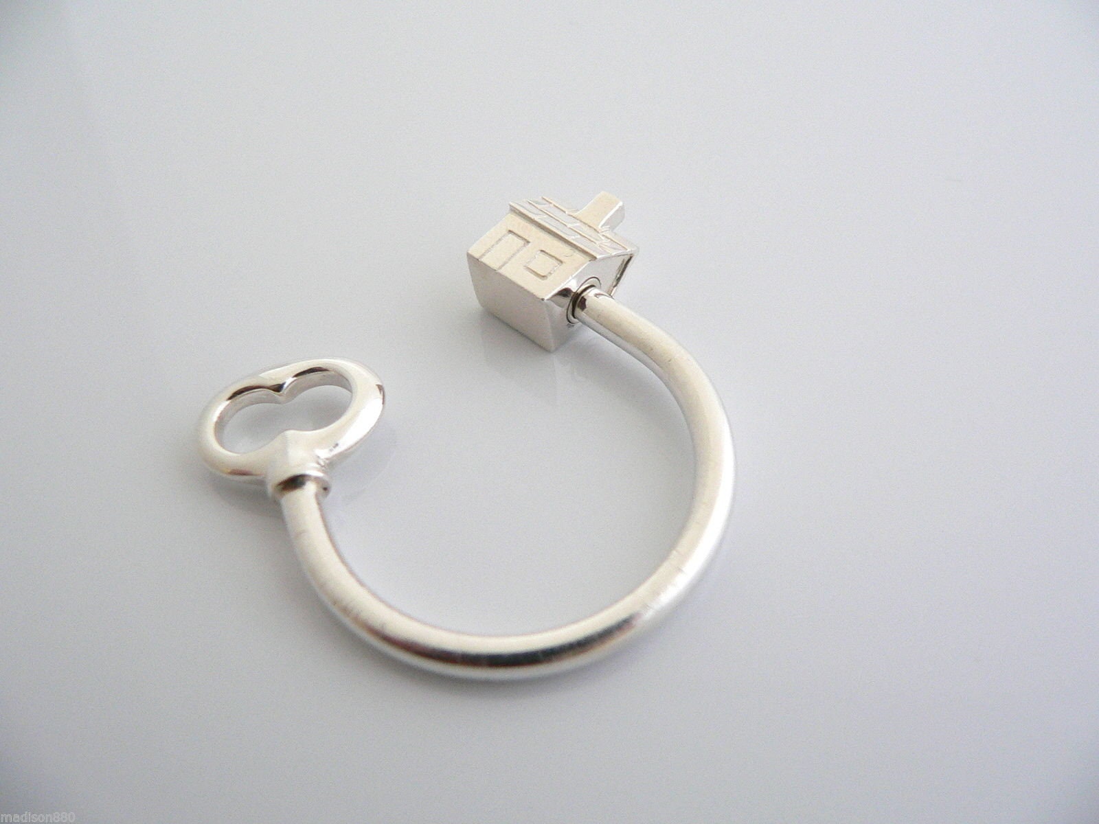 小物 TIFFANY&CO  Makers Key Ring Vintage Tiffany & Co Makers Sterling Silver Key Ring Key