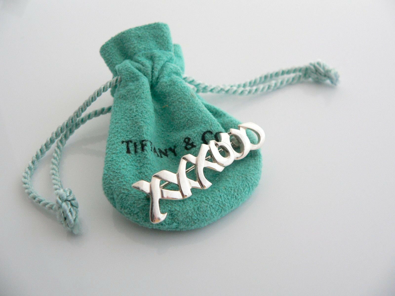 Tiffany and Co Silver Picasso Xo Love Kiss Brooch Pin Gift - Etsy