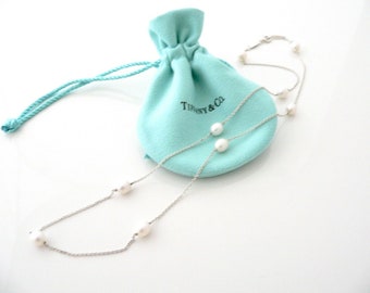 Tiffany pearls by 2024 the yard necklace