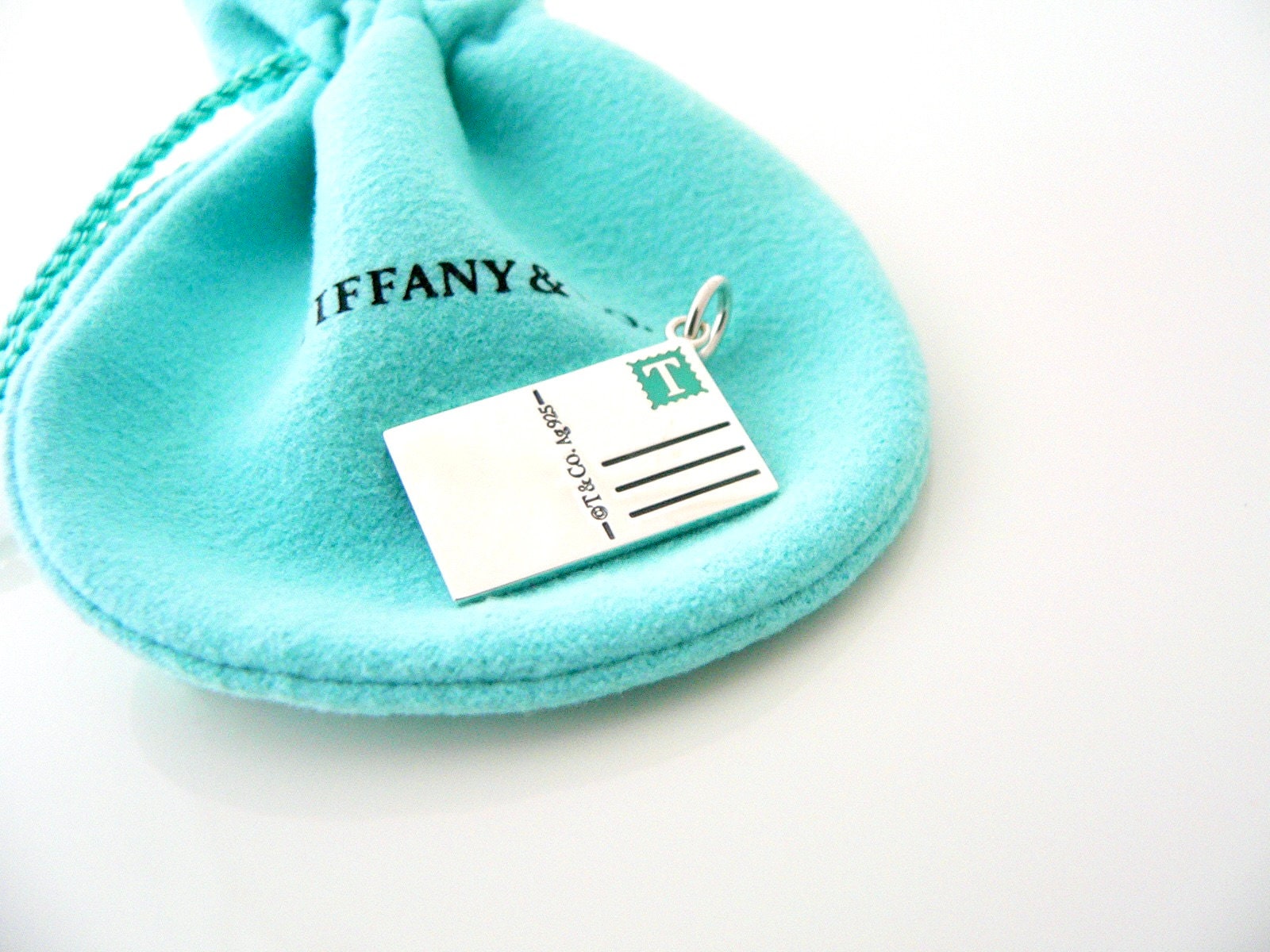 Tiffany and co jewelry pouch hotsell