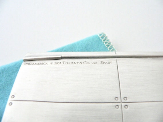 Tiffany And Co Streamerica Silver Business Card H… - image 4