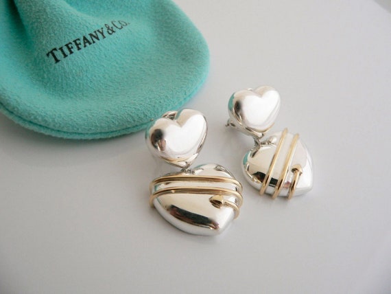 Tiffany tag earrings deals