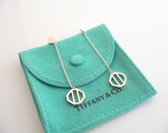Tiffany and Co Silver Triple Stars Necklace Pendant 17.5 Inch