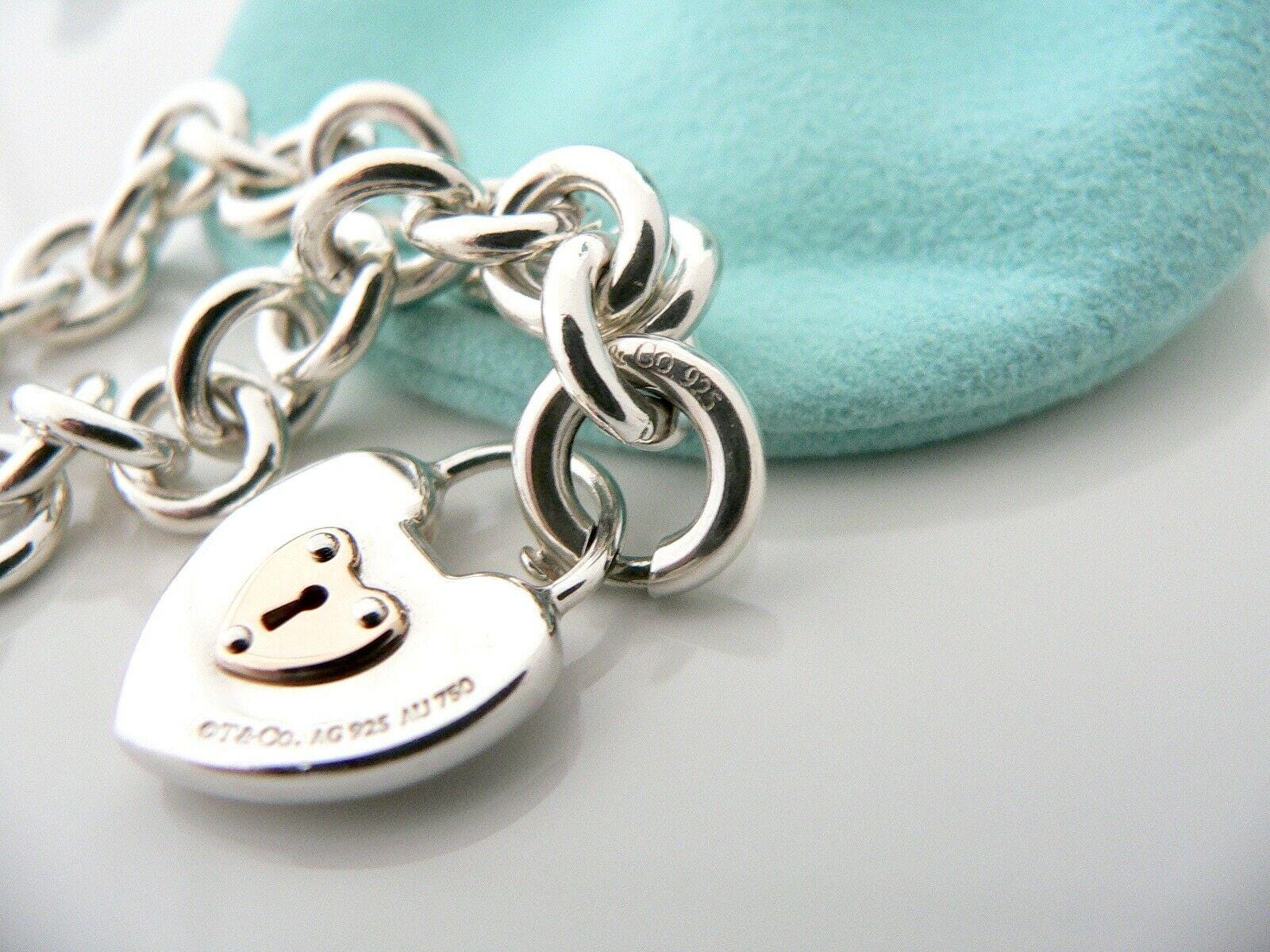 Tiffany & Co \"TIFFANY HEARTS\" 18K ブレスレット【ランク:S】 TIFFANY & CO. Tiffany Star x Heart Bracelet 18 Gold K18