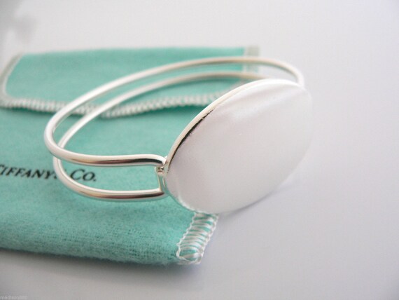Tiffany oval id sale bracelet