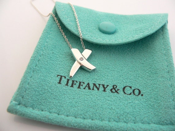 Tiffany & Co Sterling Silver Paloma Picasso Retired Graffiti X Necklace -  Etsy Denmark