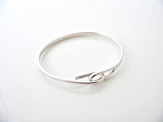 tiffany interlocking bangles silver