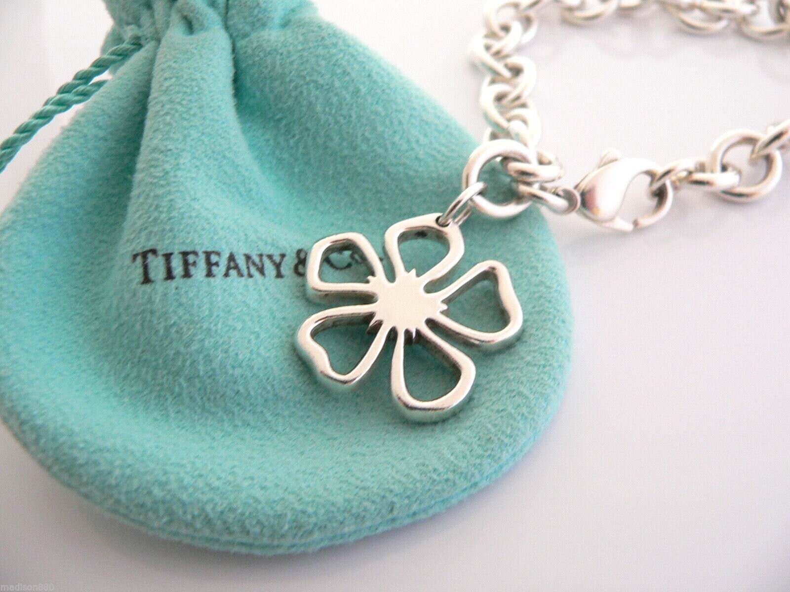 Tiffany and co flower cheap bracelet