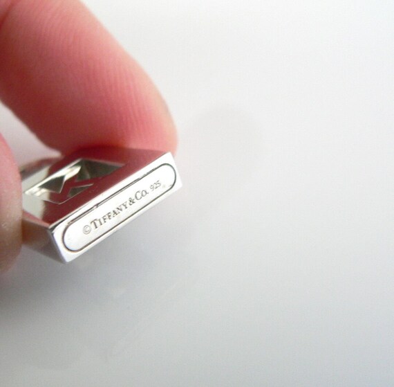 TIFFANY&Co.】ティファニー ロックチャーム カデナ イニシャルK