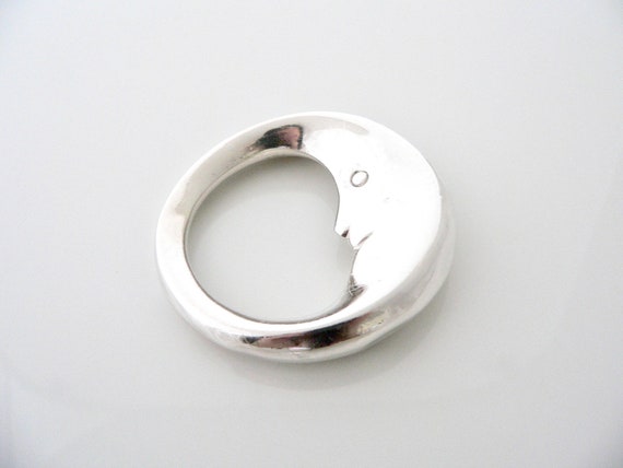 Tiffany and Co Silver Man on the Moon Round Rattle Baby Gift