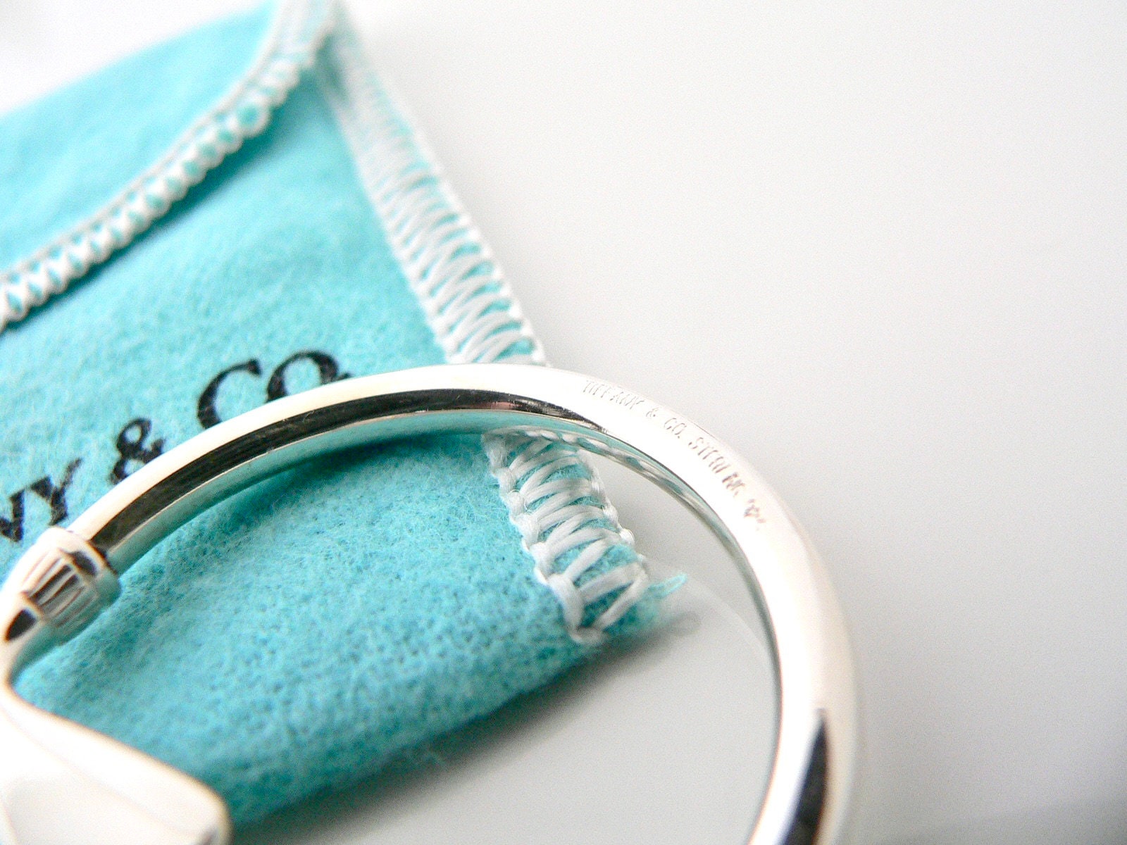 Tiffany \u0026 Co Golf Club Ball Keyring Key 