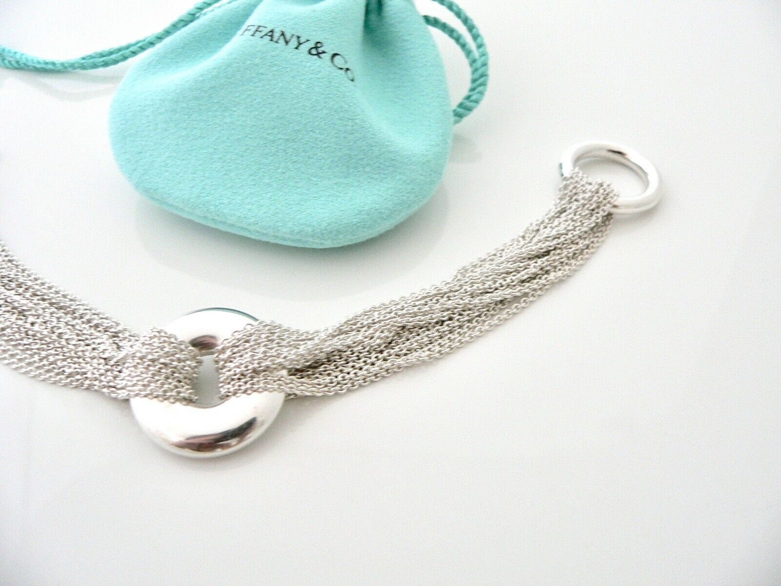 Tiffany and co mesh bracelet discount